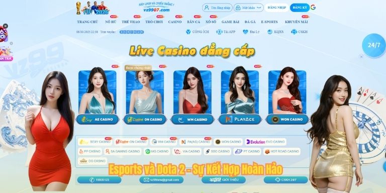 Esports và Dota 2 – Sự Kết Hợp Hoàn Hảo